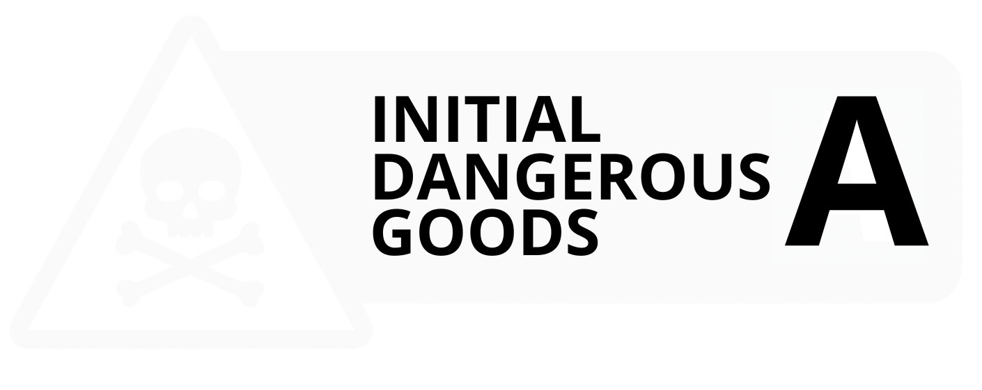 Initial Dangerous Goods Certification